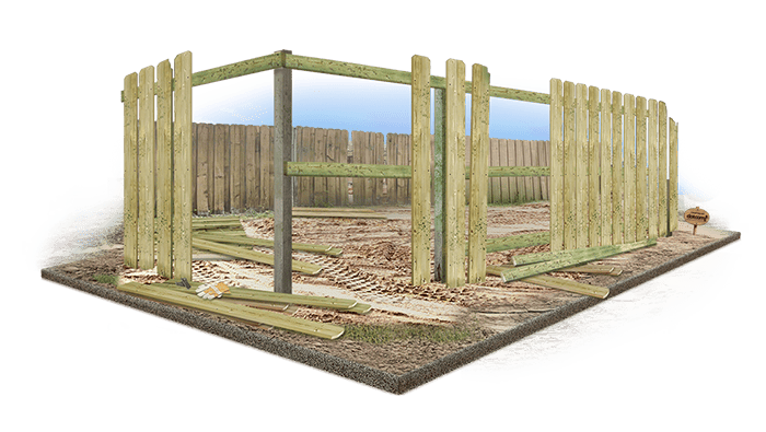 Fence Removal Service -  Hayward California area.